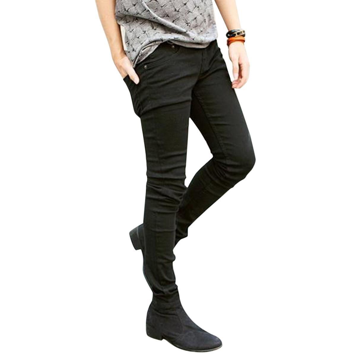 Black Denim Casual Jeans Pant for Men