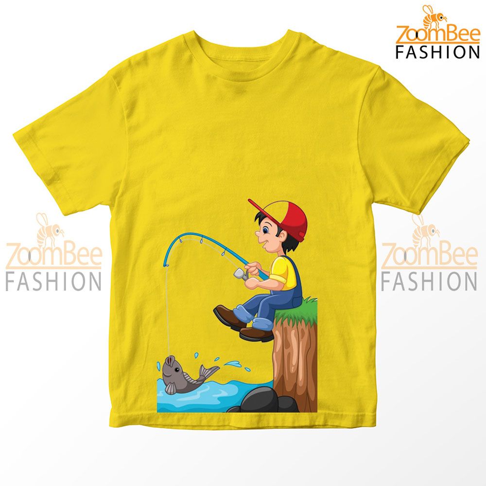 Fishing Shirts for Boys multicolor kid t shirt