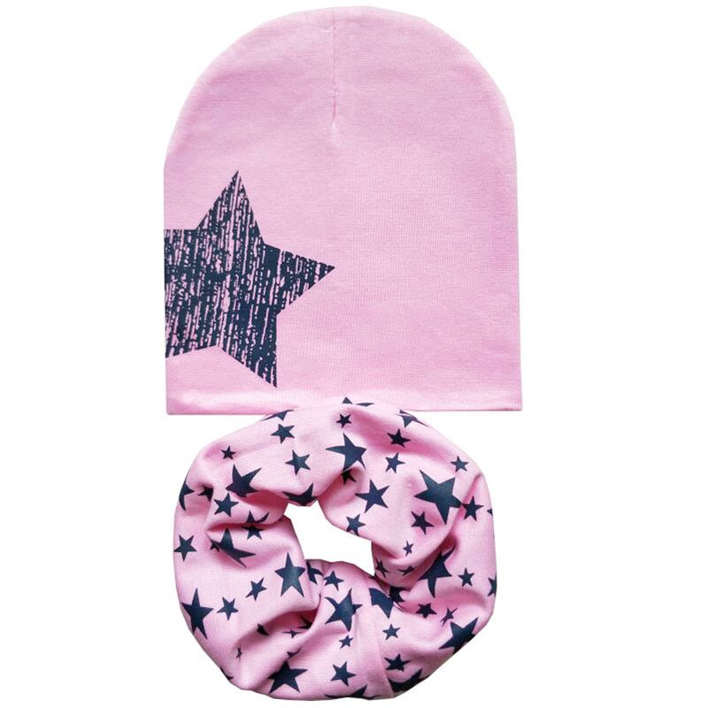 2020 Spring Winter Girls Hat Set Crochet Children Hats Girl Cap Baby Beanies Caps Toddlers Kids Hat Scarf Collars
