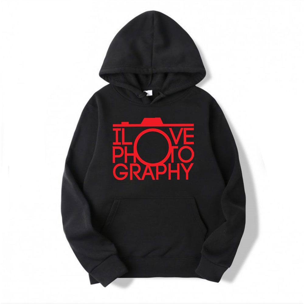 I LOVE PHOTO GRAPHY exclusiive premium HOODIE by HASAN`S GALLERY