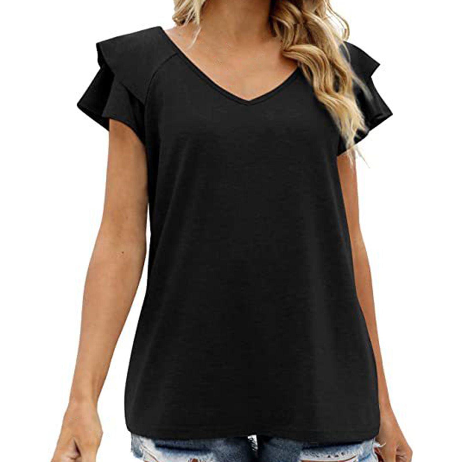 Women Shirt Pullover Lightweight Summer T-shirt