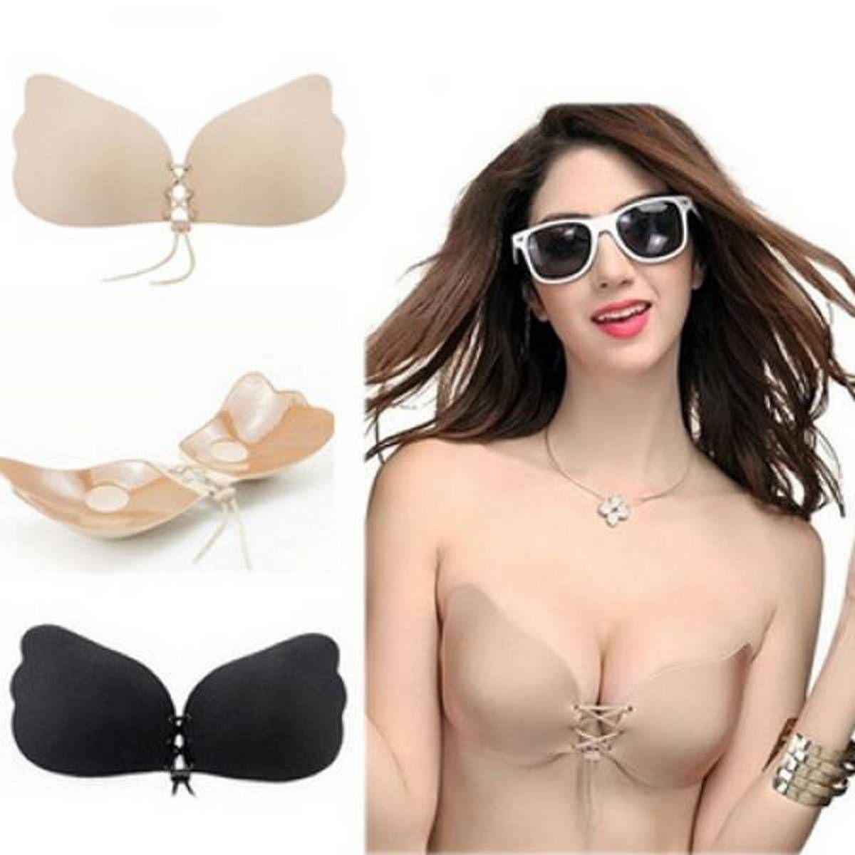 Angel Goddess Silicone and Spandex Lala Bra For Women