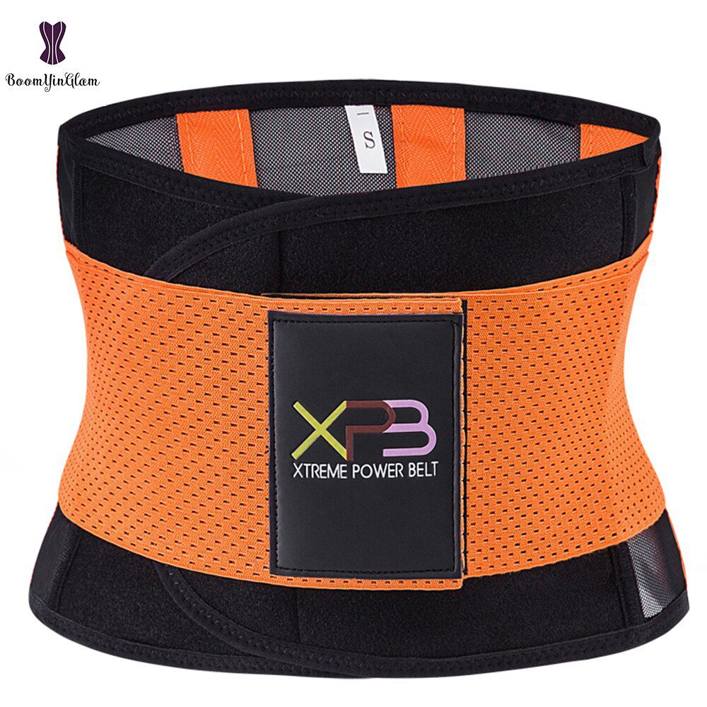 Women Perfect Body Shape Waist Cinches Short Girdle Breathable Waist Trainer Xtreme Thermo Power Belts Size XS-XXXL 603#