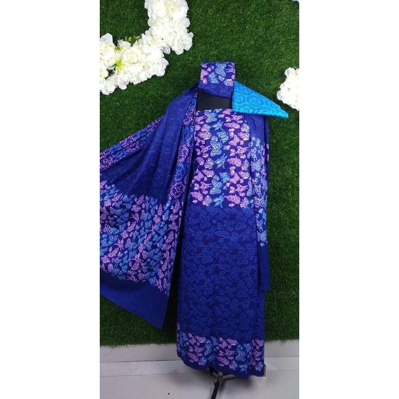 Rong Fashionable & Stylish Skin & Block Print Unstitched Cotton Three Piece 3 Piece For Women Ladies Collection Salwar Kamiz Dresses রঙ স্কিন ব্লক প্রিন্ট ডিজাইন থ্রি পিছ