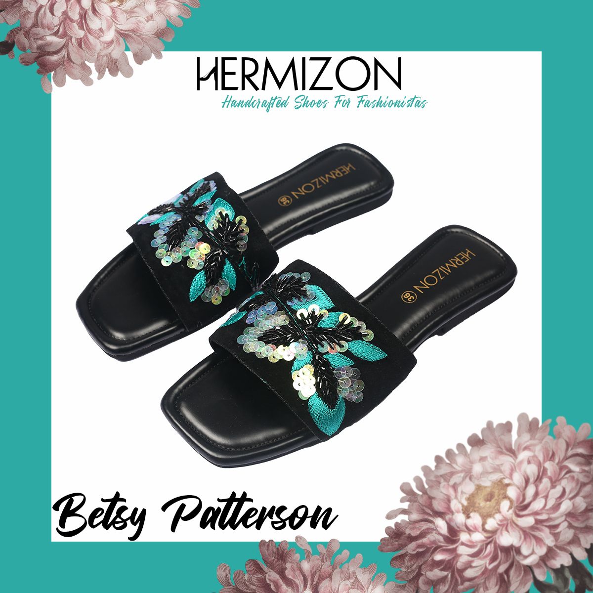 Betsy Patterson Casual Summer Women's Sandals/Slippers/Flats/Slip On