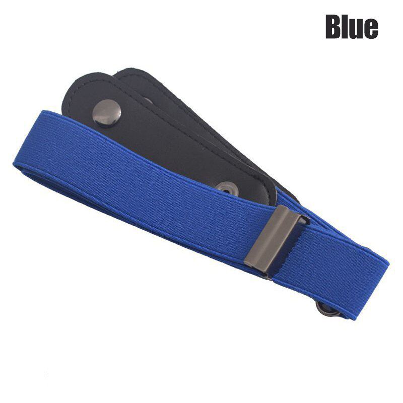 Buckle Free Stretchable Lazy Belt Elastic Waist Belt Invisible for Jeans Pant Dress XRQ88