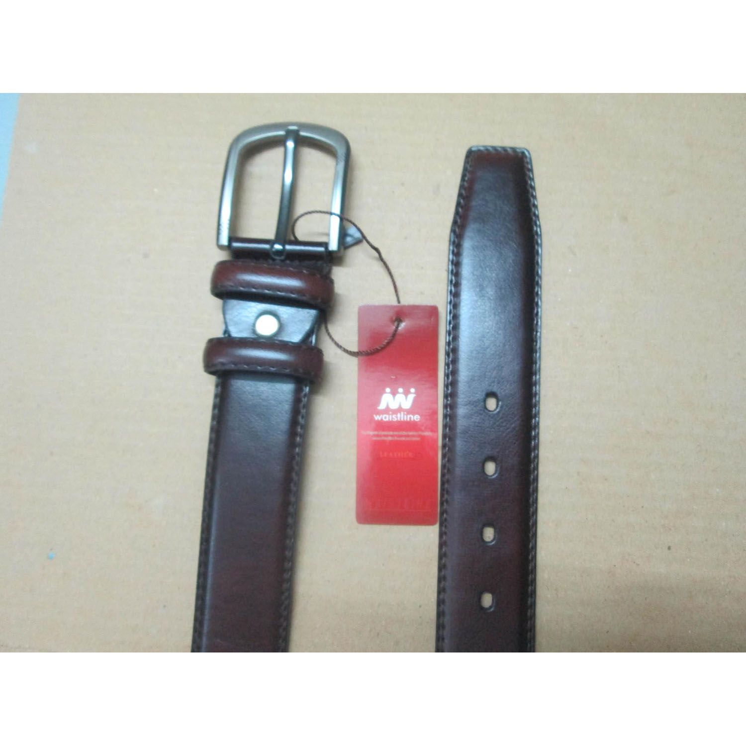Chocolate & Black Formal Belt For Men