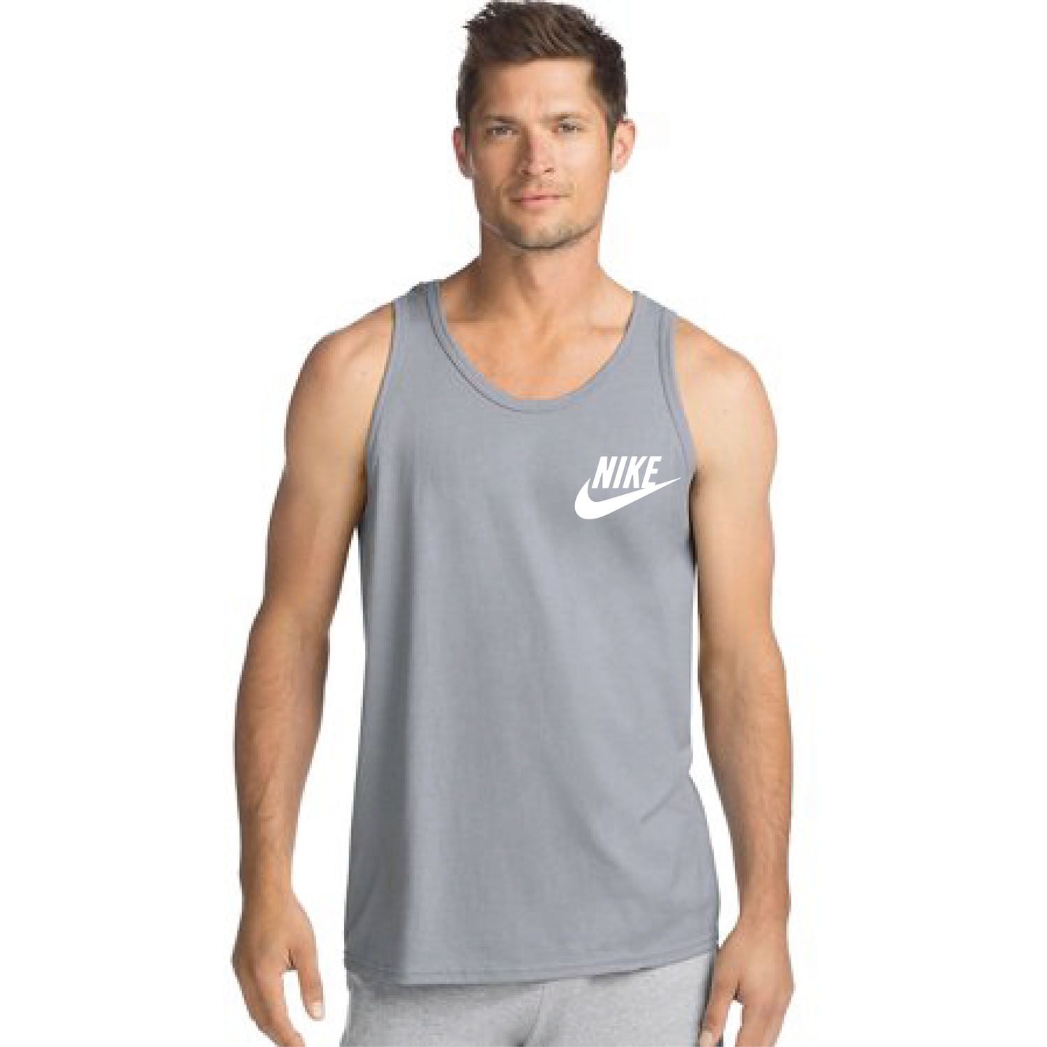 Ash Half Sleeve Cotton T-Shirt For Men