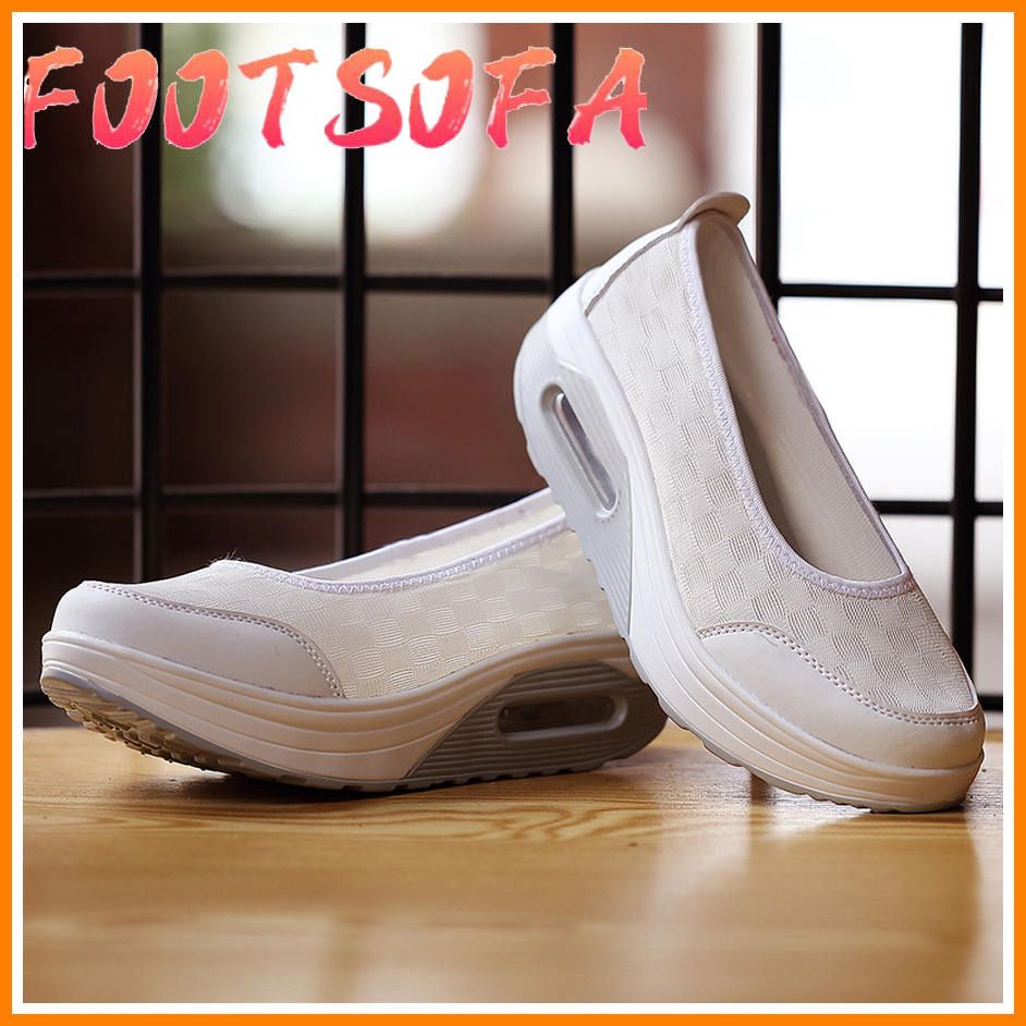 Summer new Women's thick-soled shoes shake fashion casual Shake shoes thick bottom sponge cake single cushion shoes