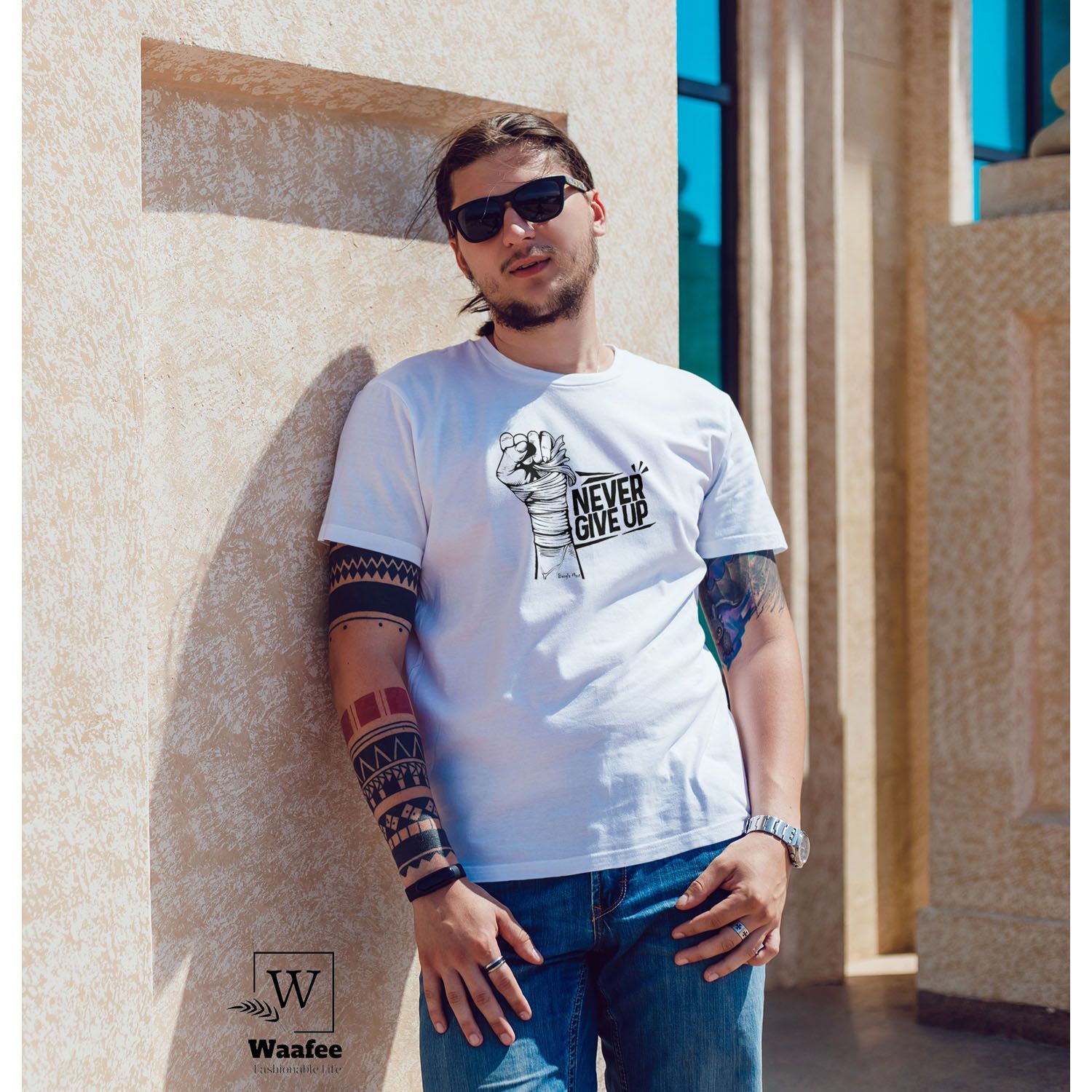 White color excellent short hata tshirt