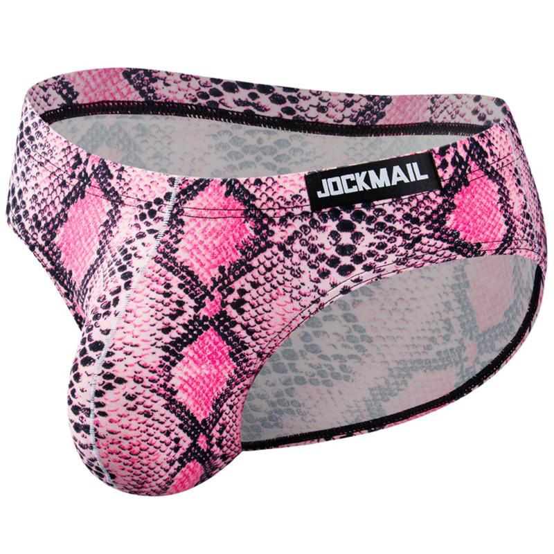 Leopard Print Boys  Sexy Briefs Low Waist Fashion Show Shorts Sissy Pink Panther Underclothes