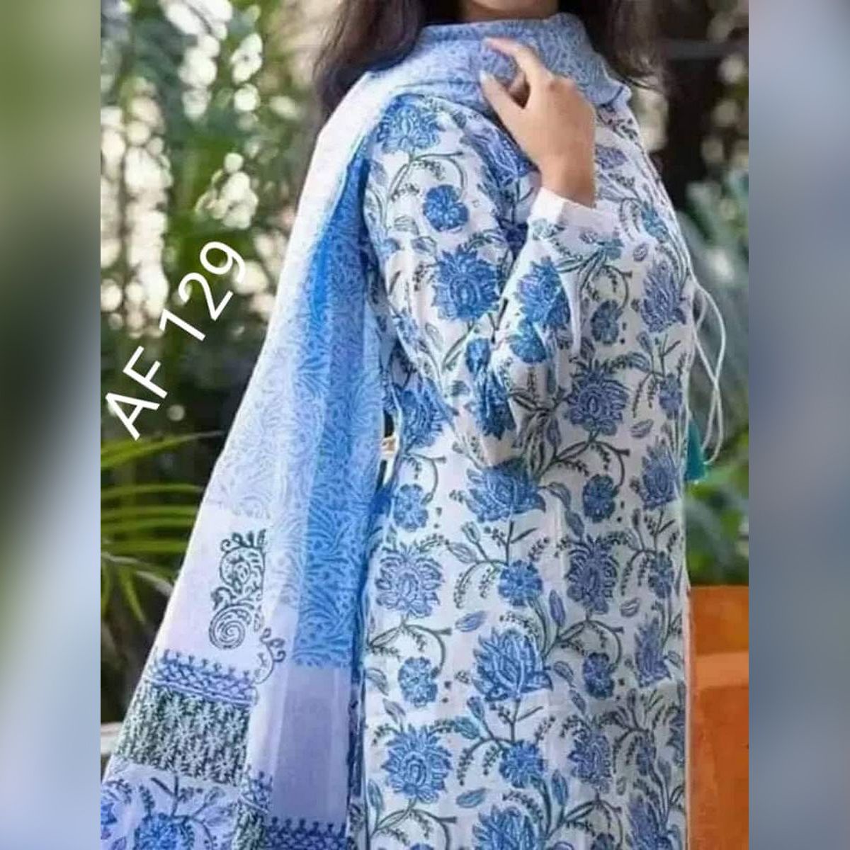 Unstitched High Quality Screen Printed, Cotton Fabric Exclusive, Fashionable, Stylish and Comfortable, High Quality Three Piece for Women