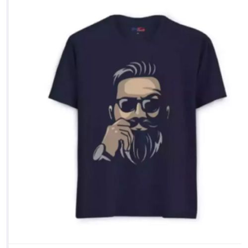 Special Half Sleeve Casual T-Shirt - Black