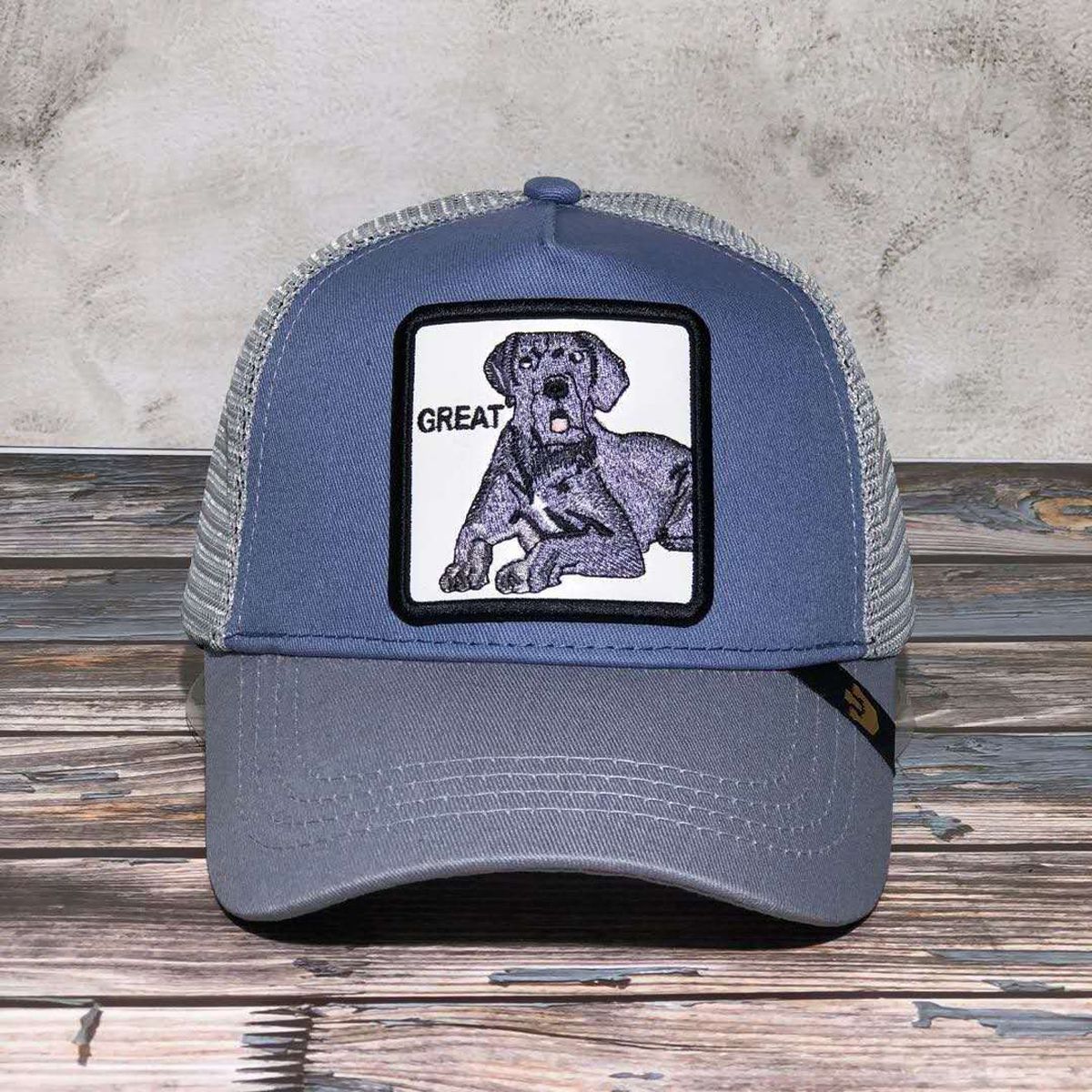 1pc Exquisite animal cartoon rabbit embroidery baseball net cap spring and summer dad hat sunshade size adjustable truck driver cap