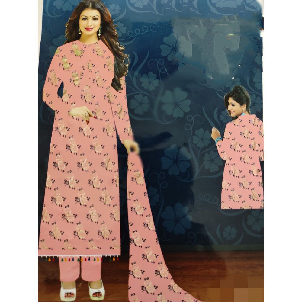 A.C Cotton Butics Cotton Unstitch - 3 Piece