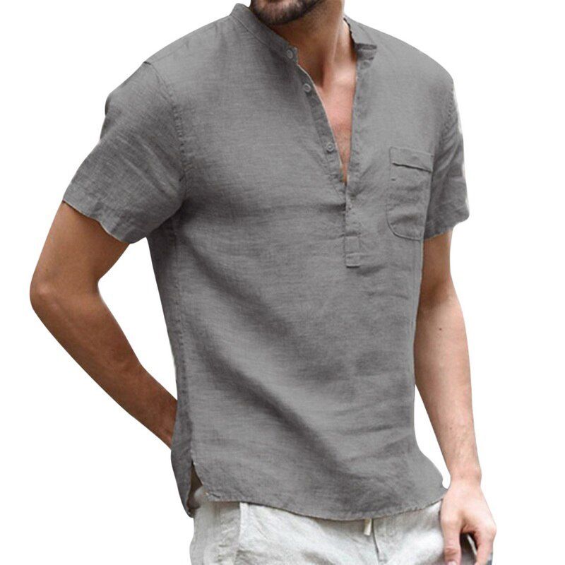 Fashion spring autumn Men Shirts s Slim Fit Male Shirt Solid Long Sleeve British Style Office Cotton Men's Shirt