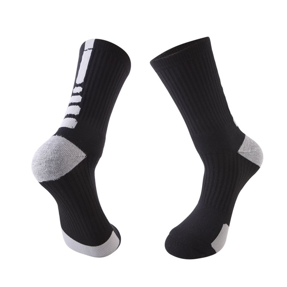 Man Basketball Socks hickened Boat Shape Socks d-length Professional Outdoor Running Wool Loop Cotton Sports Socks