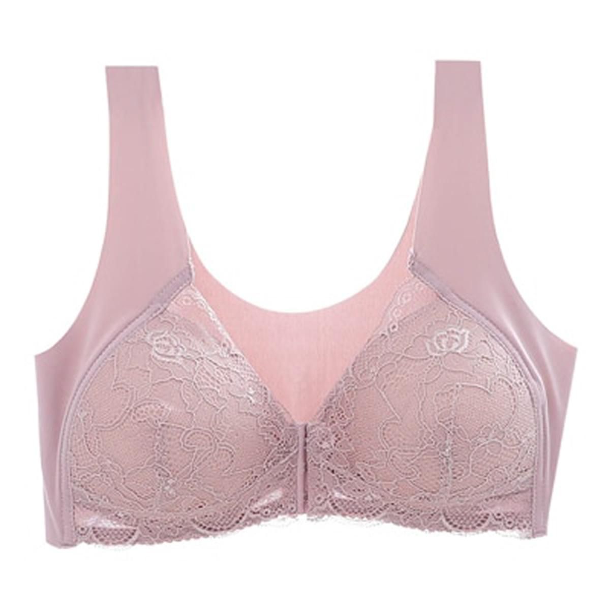 Queenral Push Up Bra  Bralette Plus Size Bras For Women Front Closed Lace Women Bra Brassiere Soutien Gorge Femme Lingerie