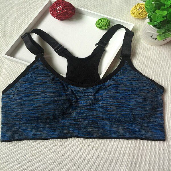 shock proof thin pad sweat absorbing  fitness seamless push up bras wireless women bra brassiere Lingeries modis bralette