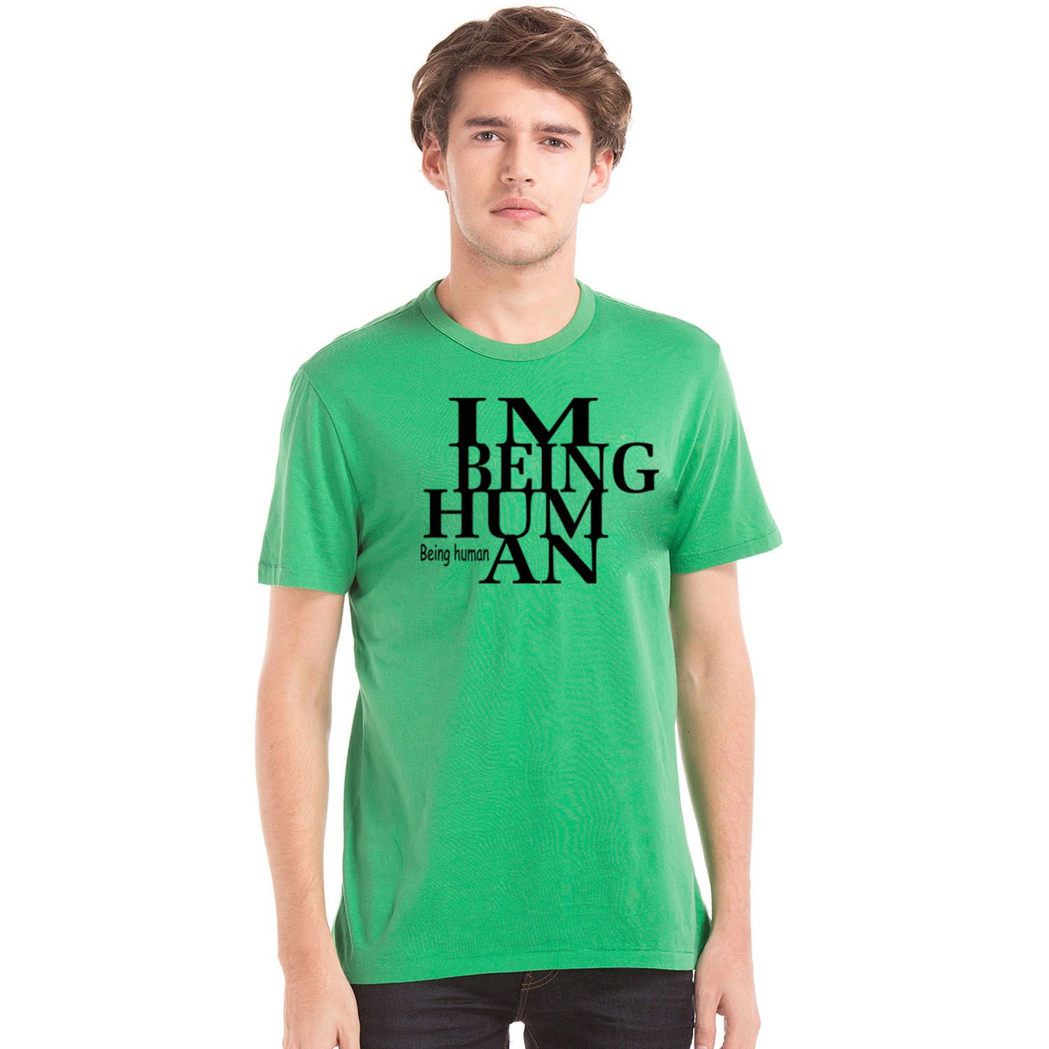 I am Being Human Slim fit Half sleeve t-shirt.