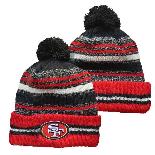 Embroidery Beanies  Hats Women Men Winter Warm Baggy Beanies Knit Bonnet Caps American Football Caps