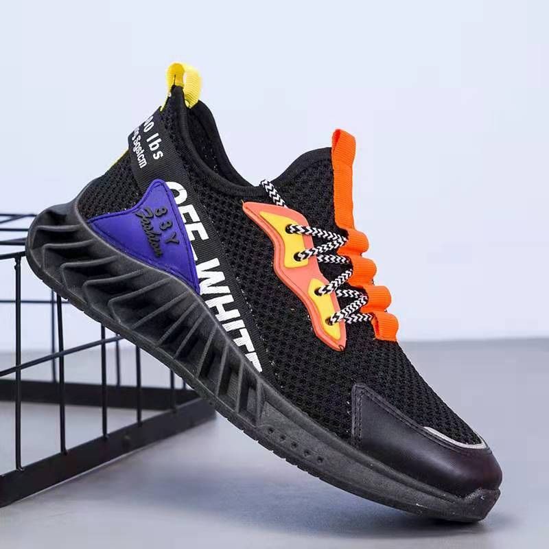 KL-1 Men Casual Sports Shoes Flying Weave Breathable Running Shoes