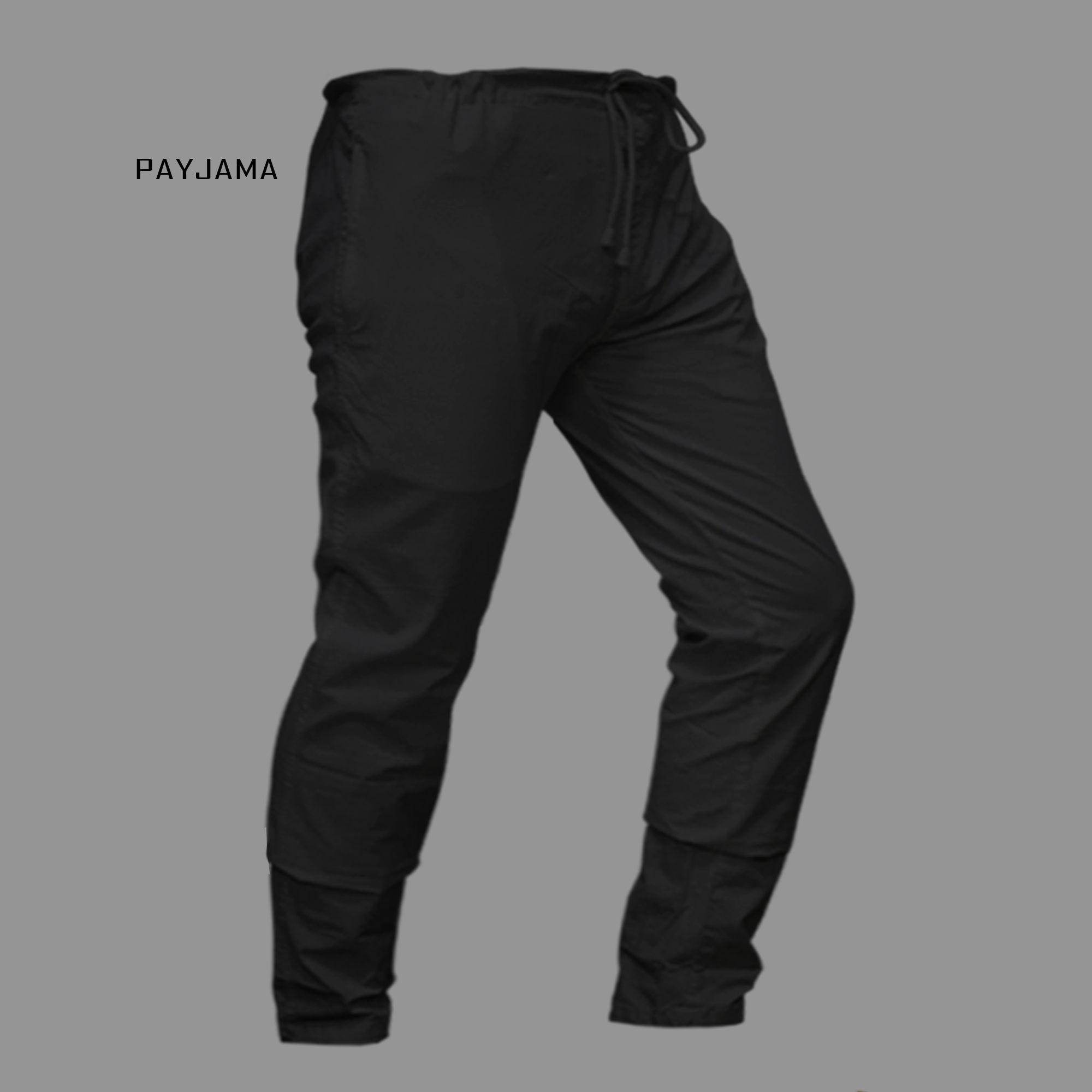 Comfortable cotton payjama collection | Stretch Black payjama for men - Py2
