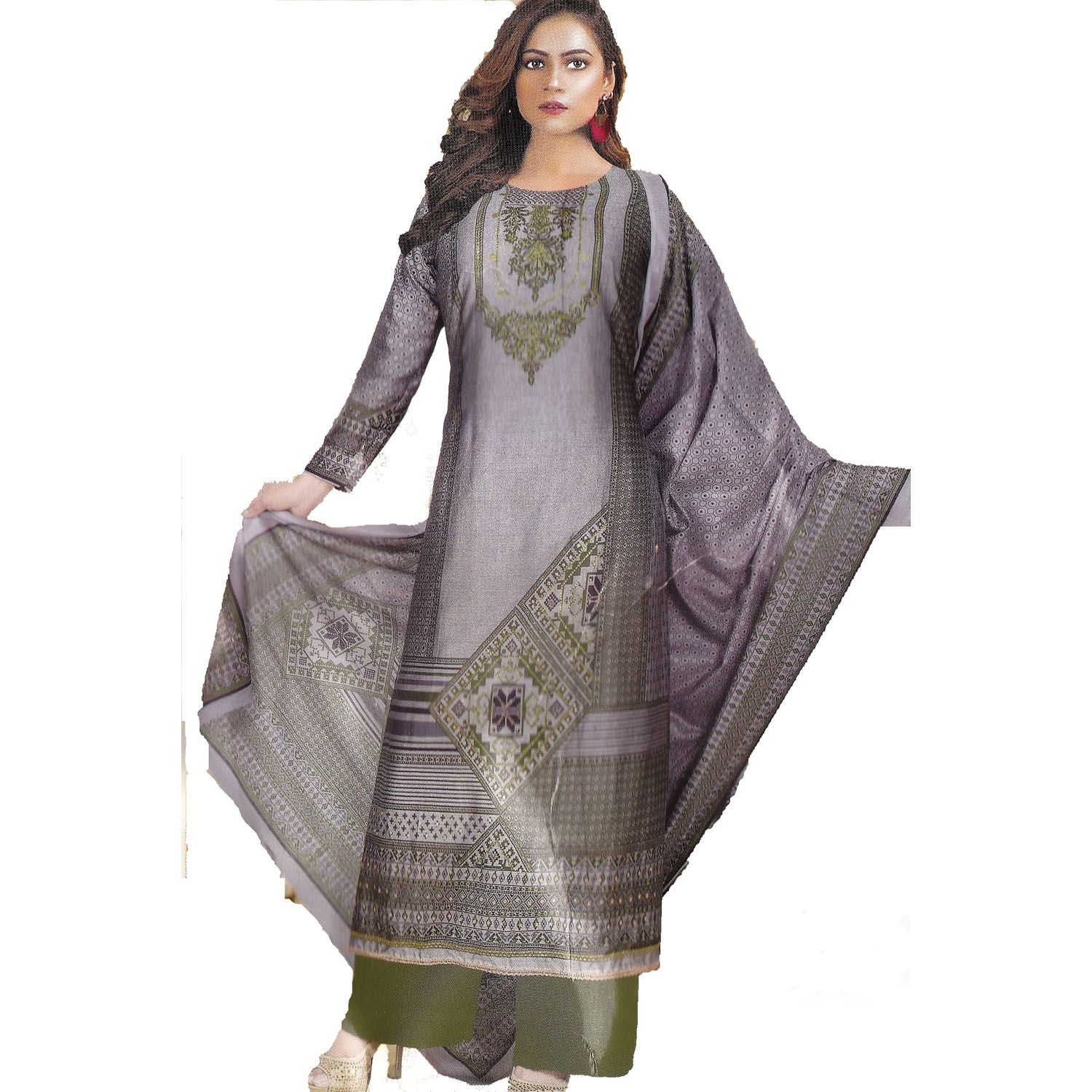 Three Piece For Woman Pure Cotton For Girls New Collection Indian