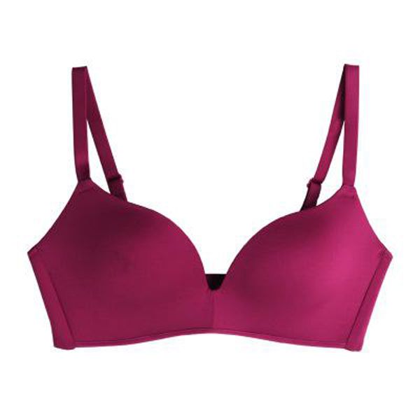 Silk Brassiere Without Steel Ring, One Piece Of Light Face, Indentation And Thin Underwear, inner layer  Silk Bra