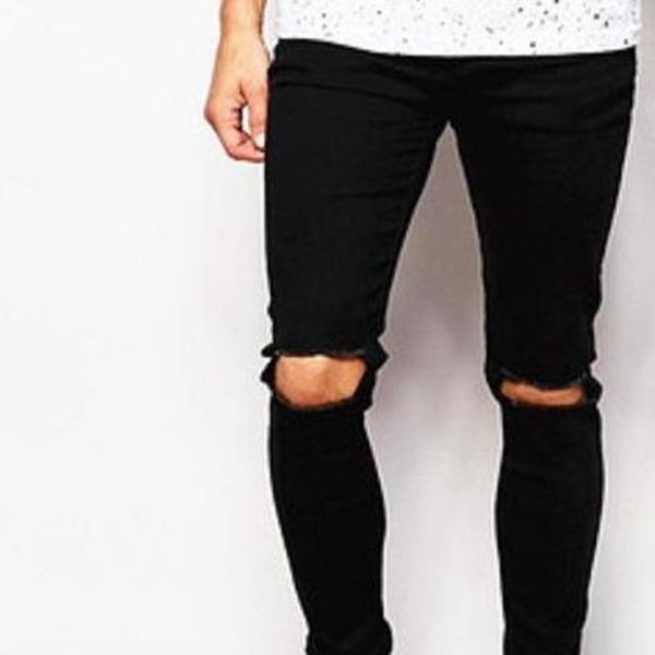 Fashionable rip jeans pant for man - Pant - Pant - জিন্স প্যান্ট
