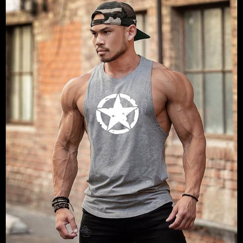 Gym clothing vest singlets canotte bodybuilding stringer tatop men fitness shirt muscle guys sleeveless Tatop