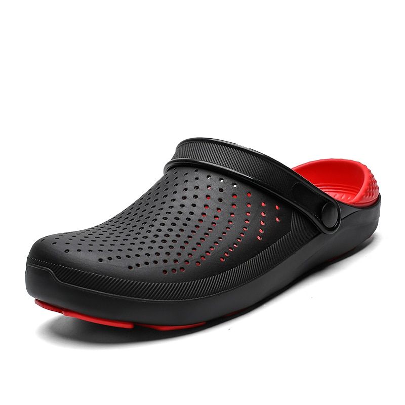 Men‘s Sandals 47 Size Crocks LiteRide Hole Shoes Clogs Sandals Men EVA Slipper Hole Garden Shoes Cro Adulto Cholas Hombre