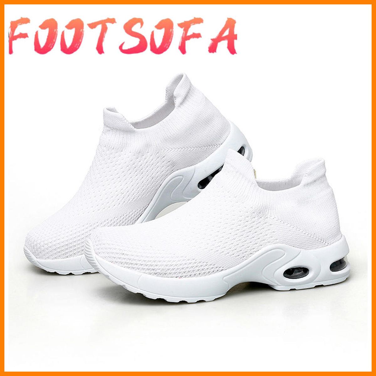 Women Sneakers Shoes Flat Slip On Platform Sneakers For Women Black Mesh Sock Sneakers Shoes 1839