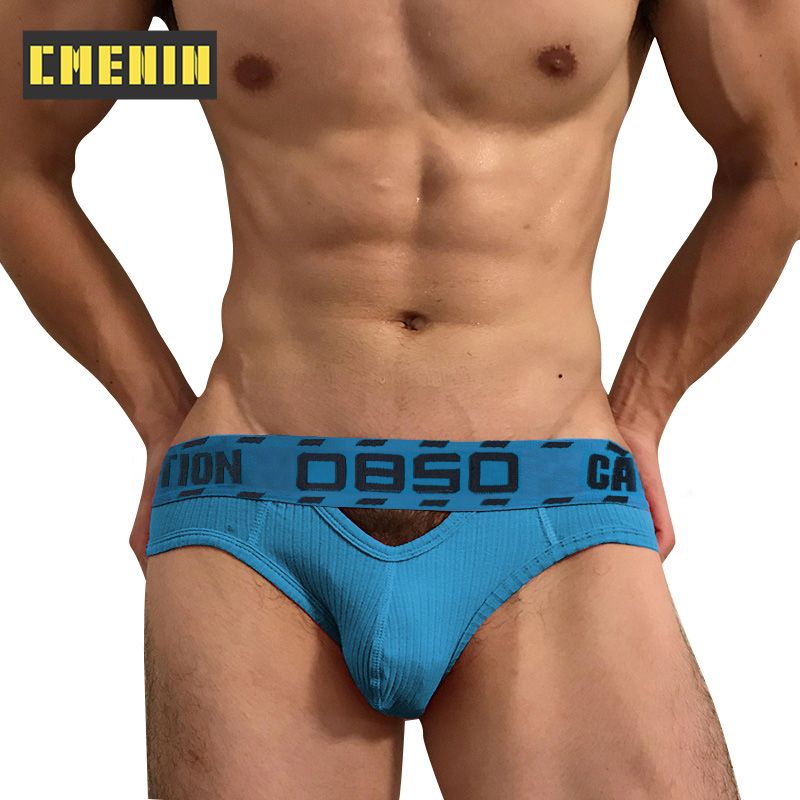 CMENIN Soft BS (1 Pieces) Solid Comfortable Underwear Men Jockstrap Fashion Briefs Mens Underpants Pouch BS3103