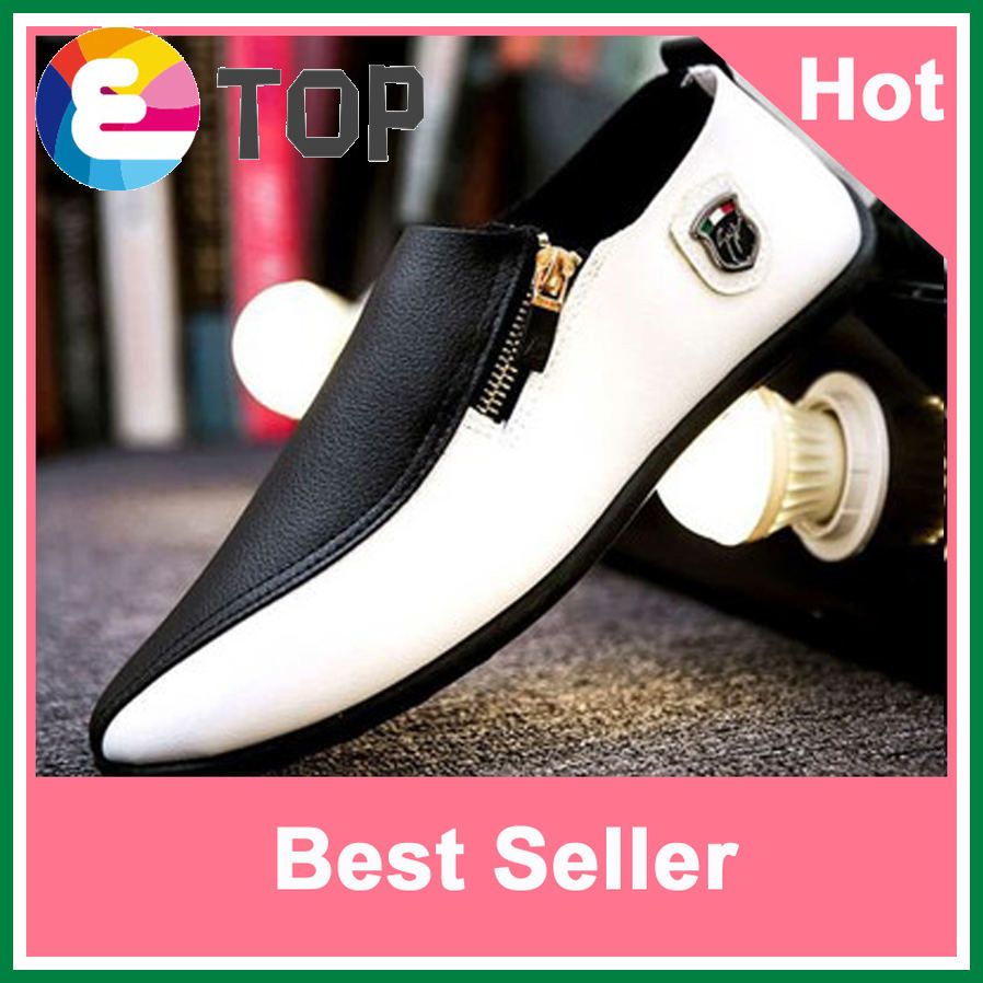 Flat Loafers for men  New British Leisure Fashion Casual Shoes for men Lazy Shoes