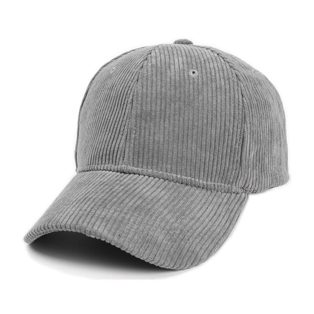 1pc Men Corduroy Baseball Cap Women Spring Summer Embroidery Baseball Hat Men Outdoor Adjustable Sun Hat Vacation Casquette Gorras