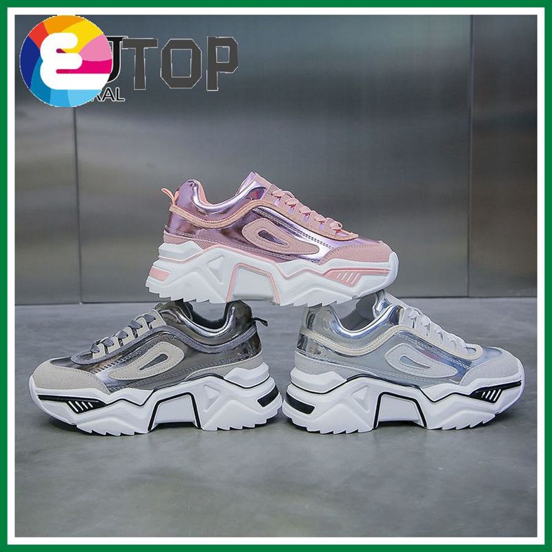 Old Papa Shoes Sneaker for Women Sport Shoes Korean Thick bottom Wild Shoes Women New Style Sale