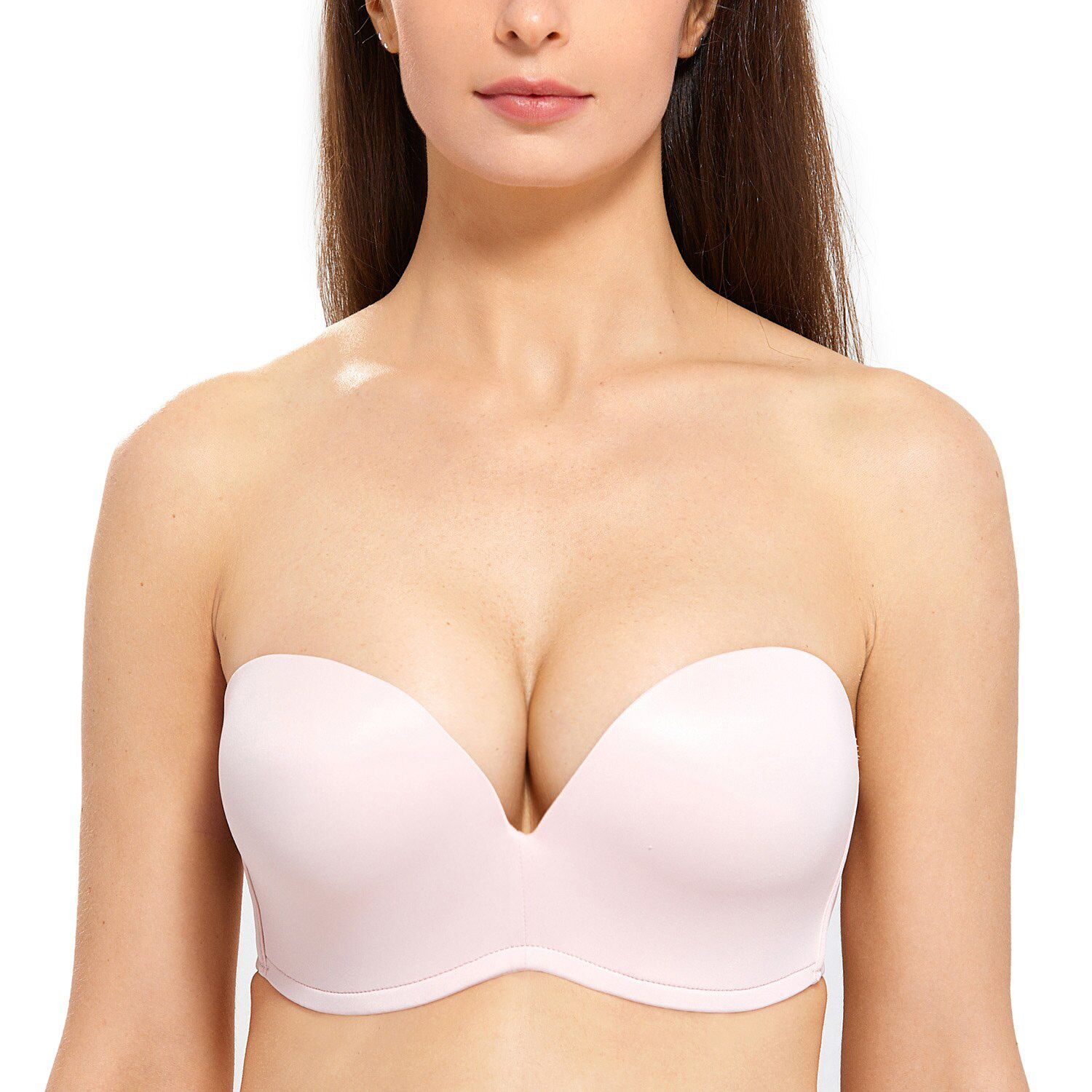 Women Silicone Bands Strapless Seamless Lift Ultimate Bra