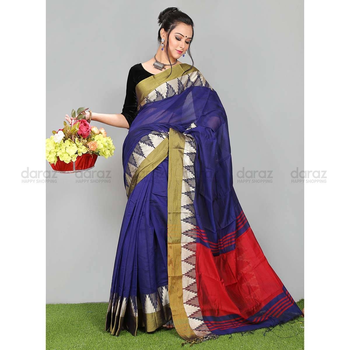Half Silk Saree for Women (from Tangail)