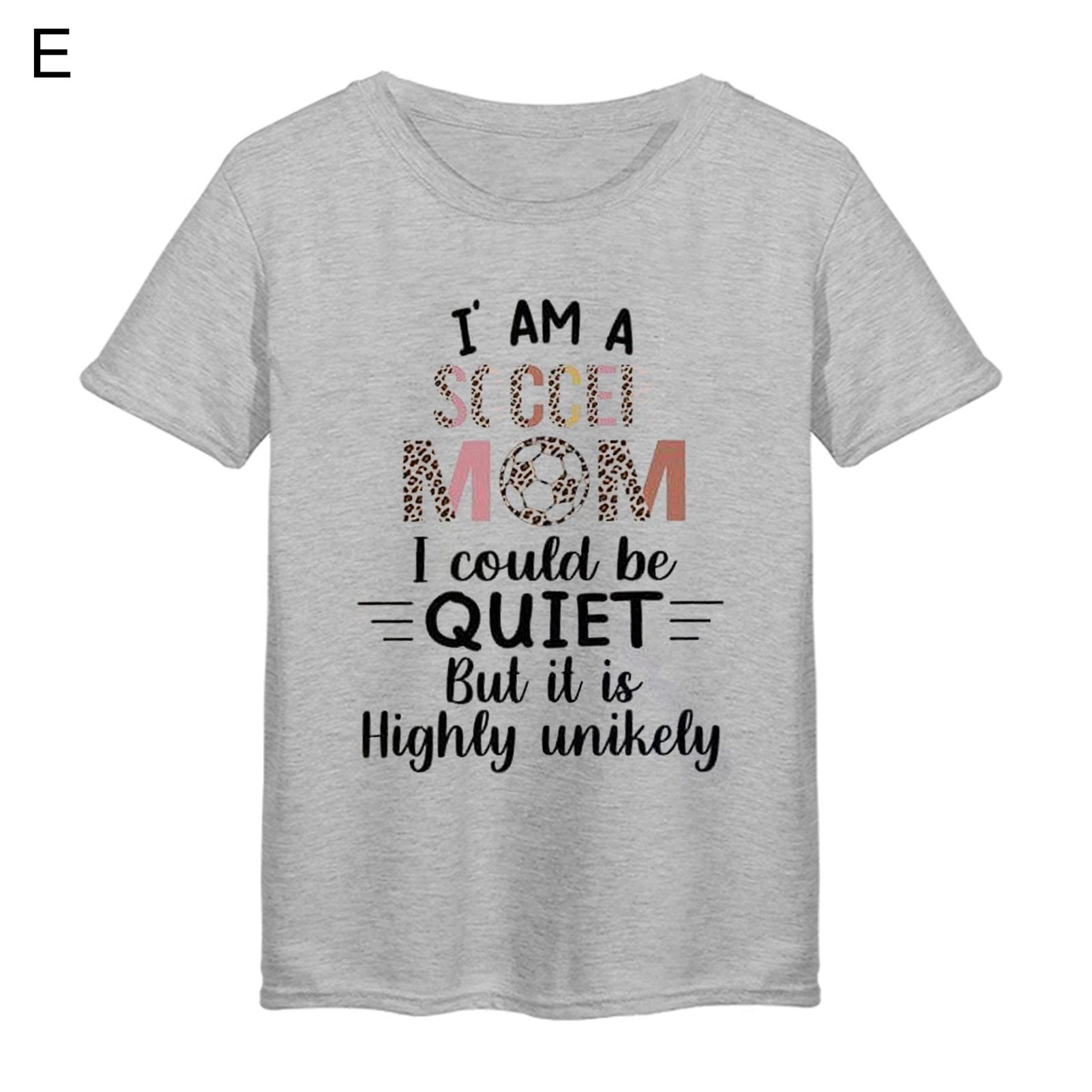Summer Shirt Eye-catching Women Print Shirt Mother's Day Gift