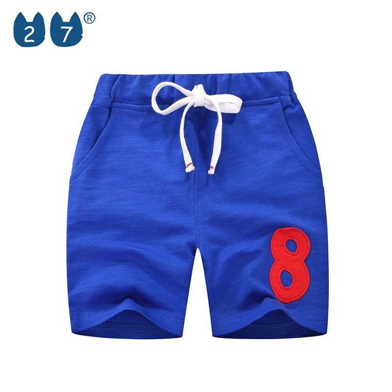 Number 1 2 3 5 6 7 8 9 Printed Shorts Baby Boys Girls (1Y-8Y)