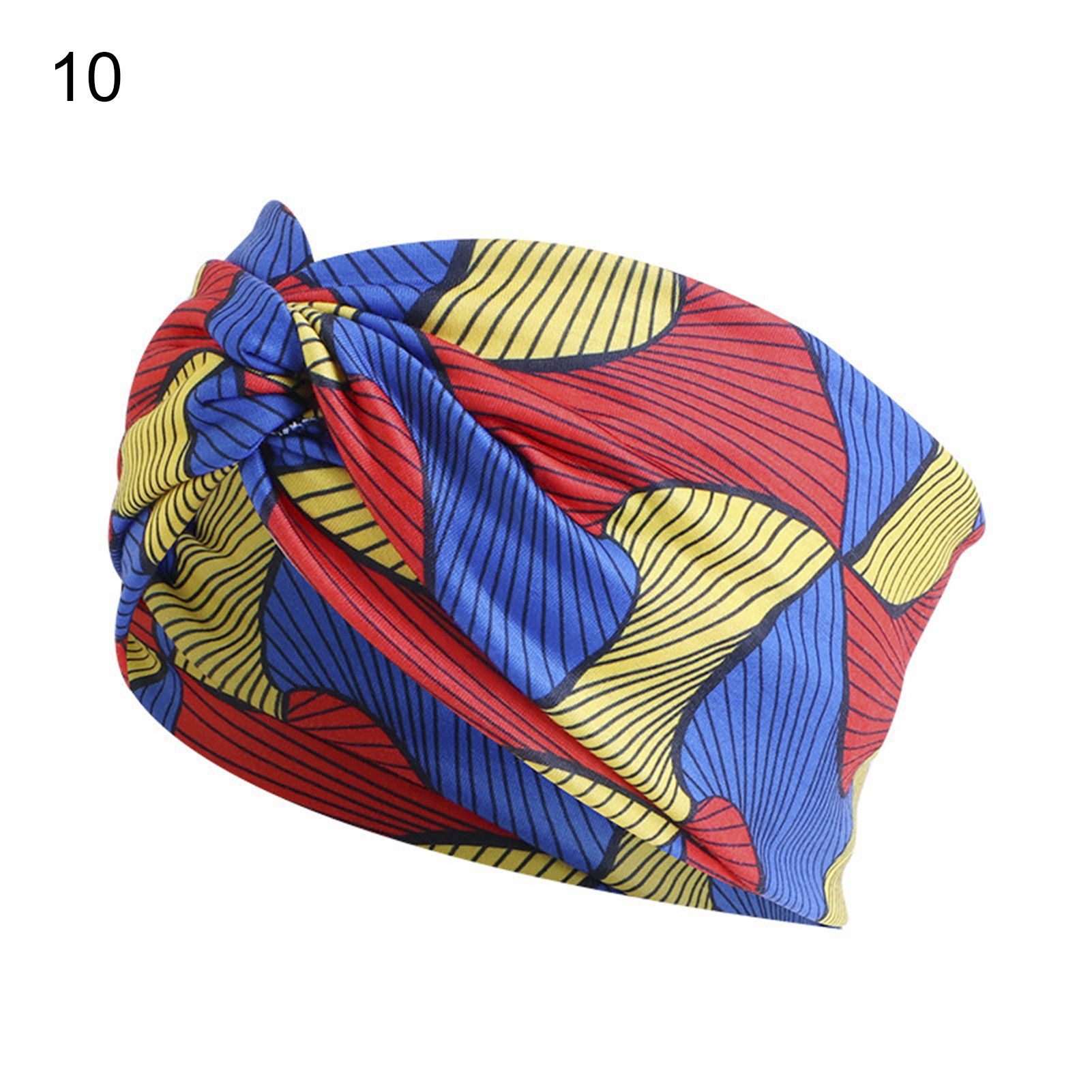 Hair Band High Elasticity African Colorful Pt Crossover Sport adband
