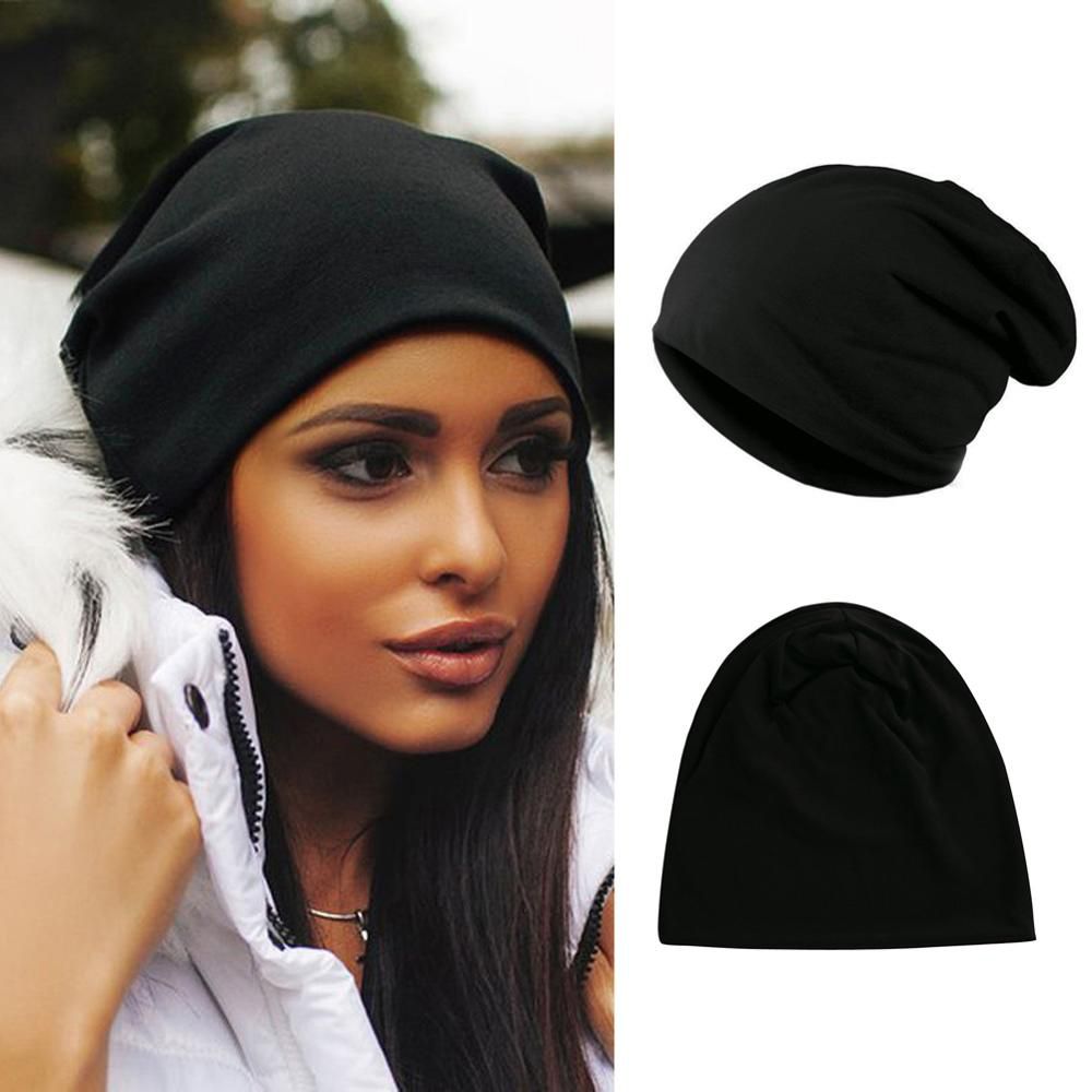 2020 Fashionable Winter Autumn Warm Comfortable Hip Hop Kitting Cap Men Solid Color Casual Wool Cap Hat Gifts