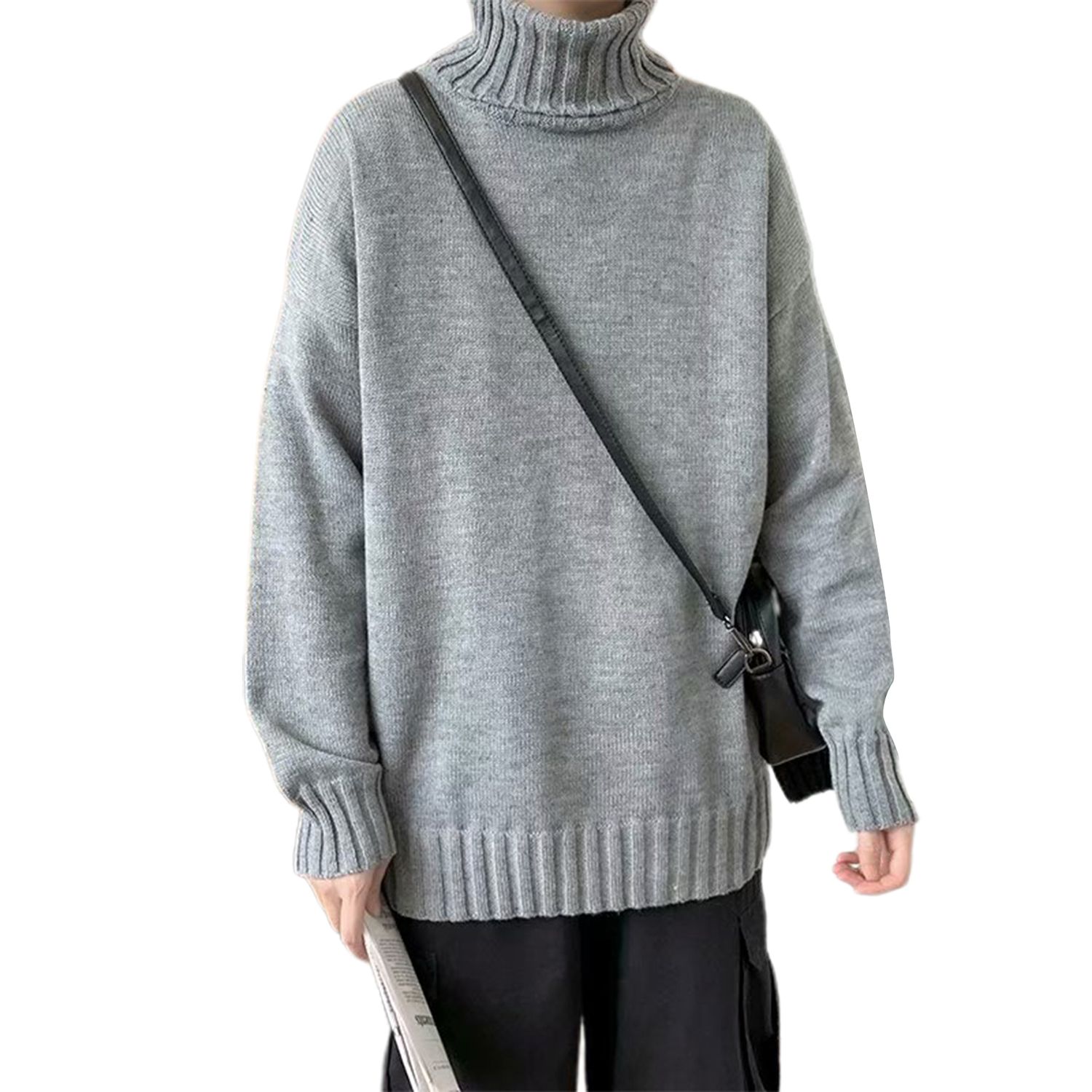 Men Sweater Elastic Leisure