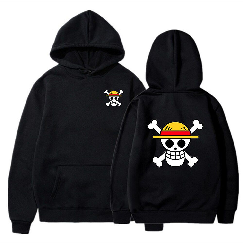 Anime One Piece Hoodies Men Women Fashion Luffy Pullover Oversized Hoodie Sweats  Hop Coat Boys Mens Clothing Sudaderas