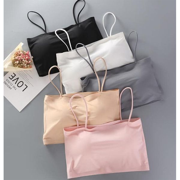 Product details of Teenager Plain Soft Bra ( Light Ash)
