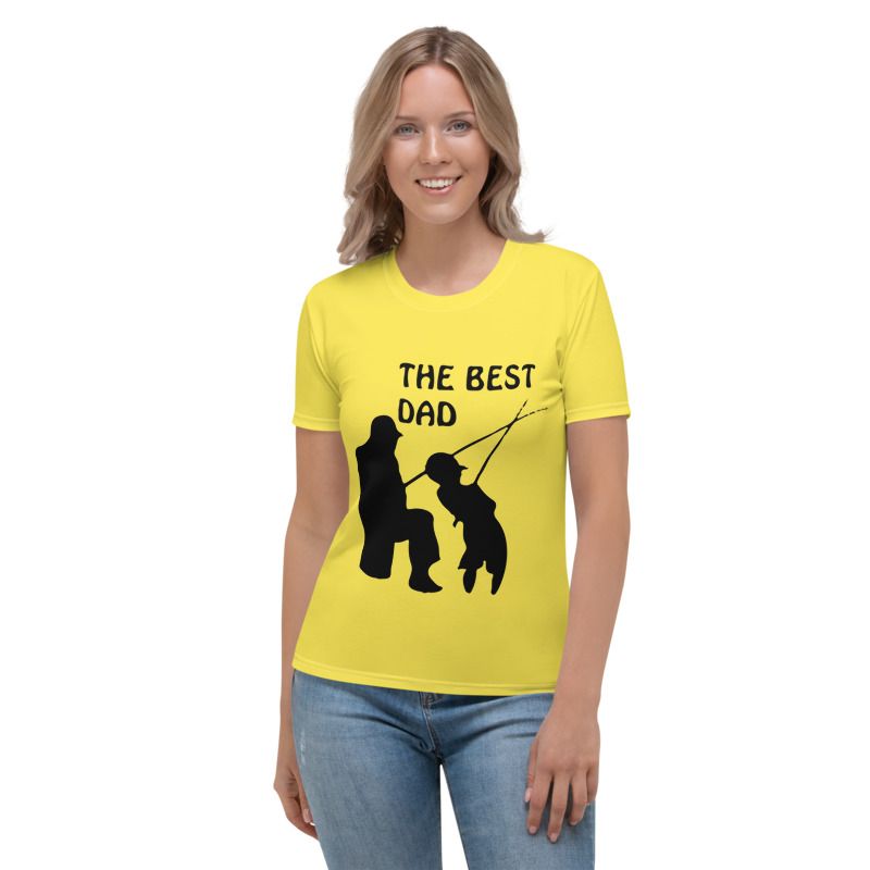 The Best Dad Half Sleev T-shirt