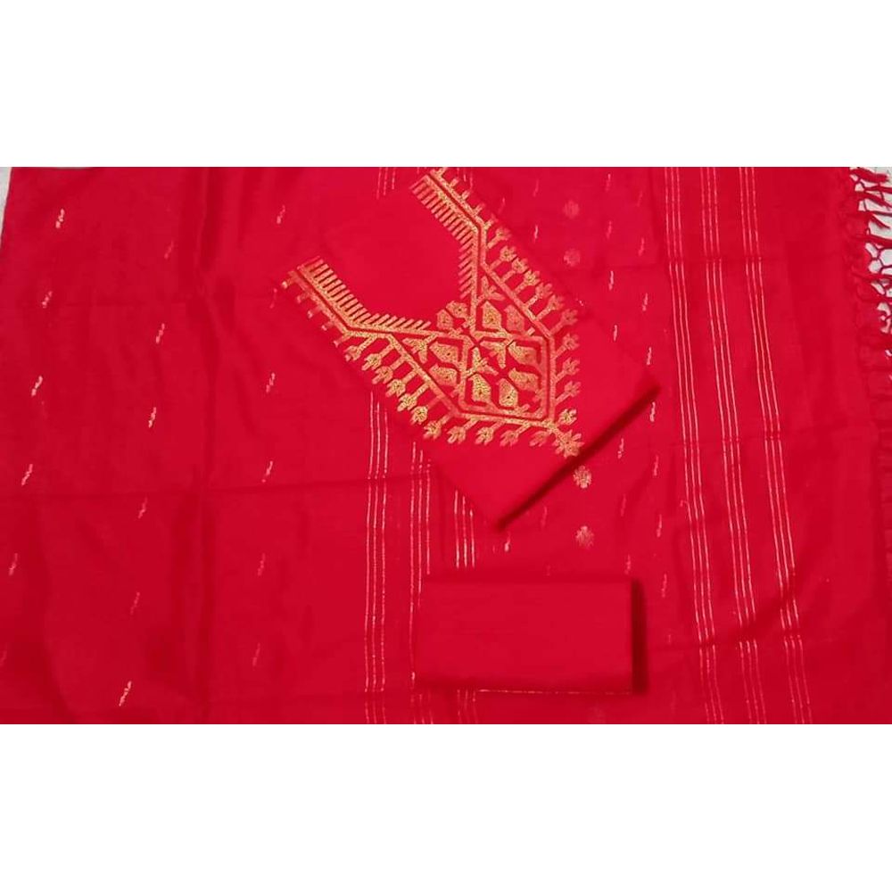 Jamdani Three Piece UFS-791