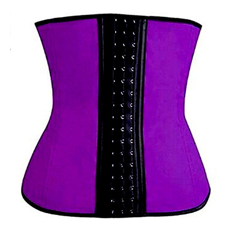 Bustier Rubber Latex Waist Trainer XS-6XL Women Body Shapers Corset Modeling Strap Shapewear Cinchers Girdles Leopard Waist Belt