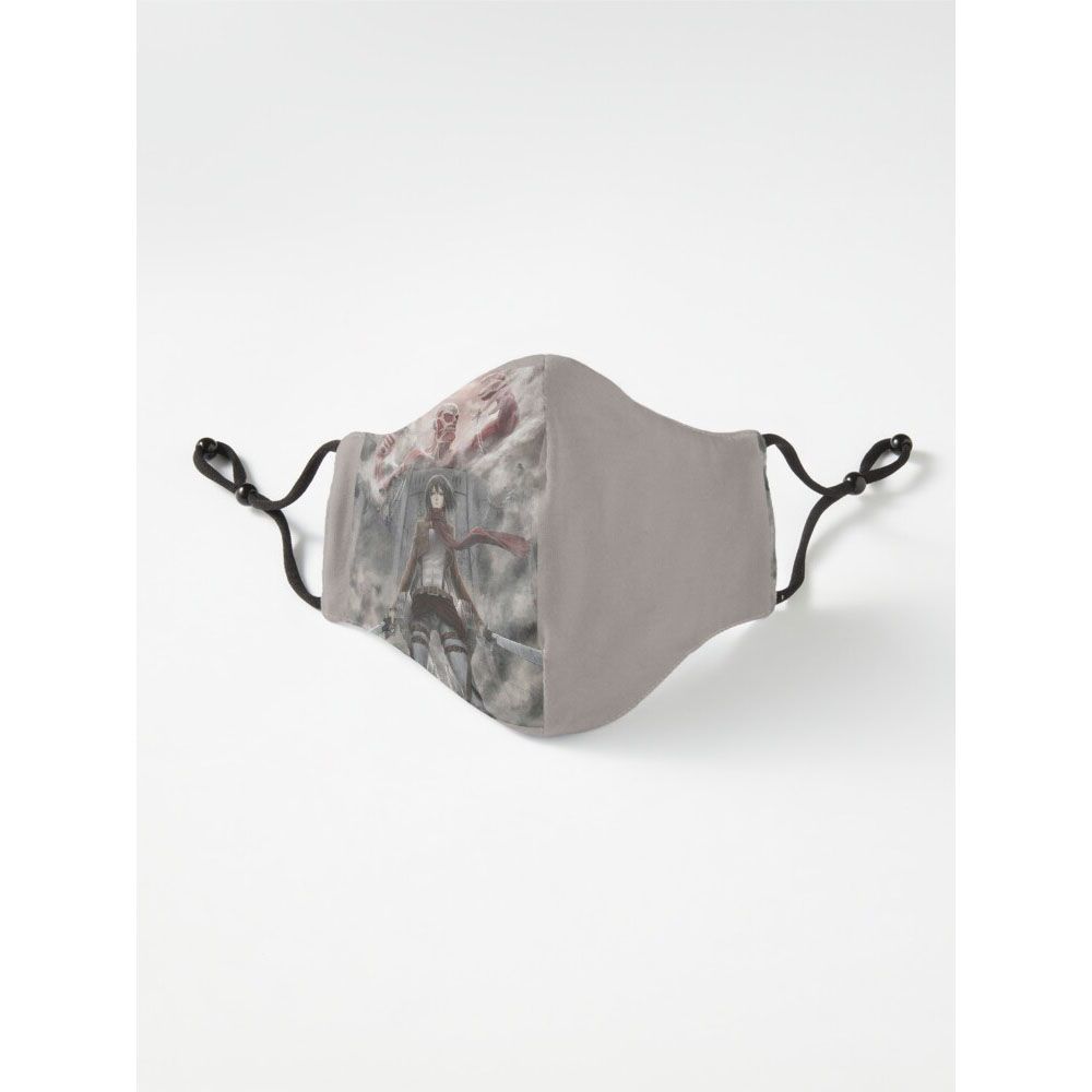 Mikasa Ackerman Colossal Attac_k On Tita_n AOT Armin   Six Layer Face Mask Tiktok Mask For Men And Women Gaming Mask With Adjustable Ear Loop And Digital Print Face Mask Graphics Print Anime Mask
